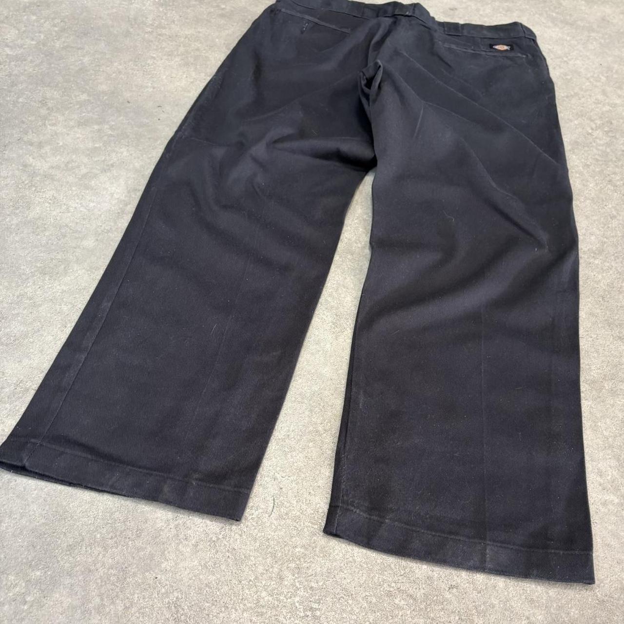 BR1011BB-U - Vintage retro Essential Black Dickies Trousers pants casual workwear #skater #utility #workwear #dickies #straightleg