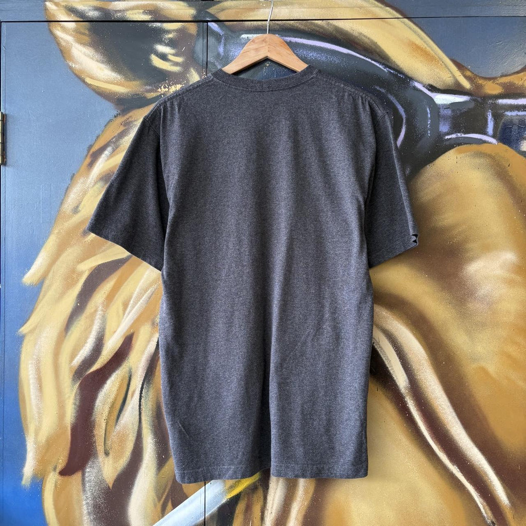 Vintage Carhartt T shirt Mens Small Charcoal Grey K87 Pocket Durable Workwear Skate Surf Tee Top 90s Y2K 00s