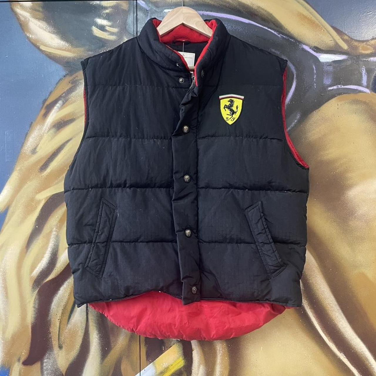 Y2K Ferrari Ripstop Gilet Puffer