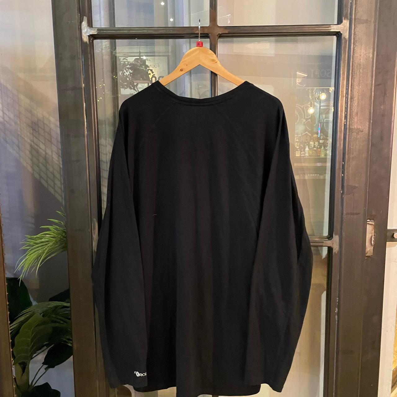 0125C95P - Vintage Retro Essential Black Carhartt Pocket Longsleeve Top Tee T-shirt #90s #skater #longsleeve #essential #carhartt