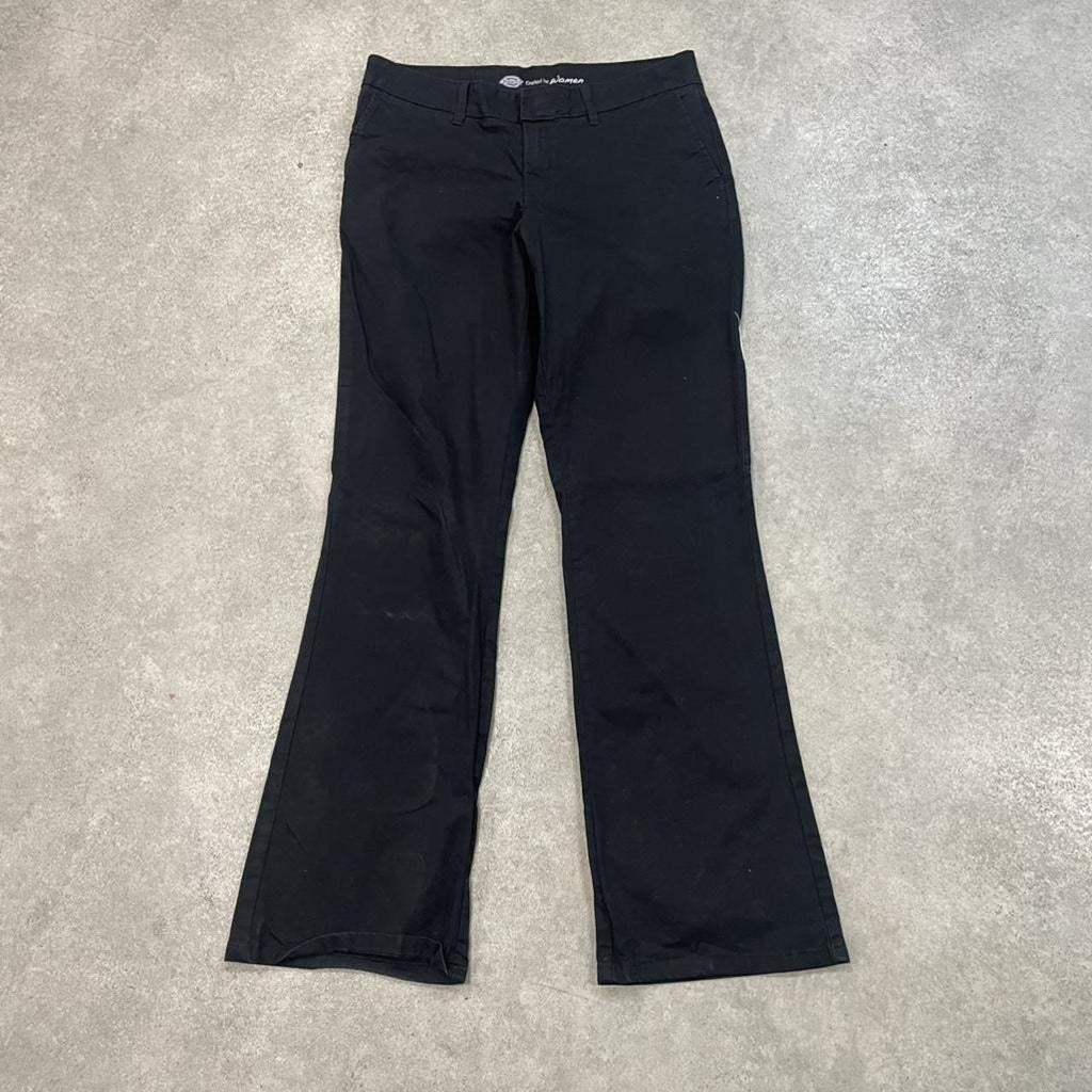 Dickies Black Chino Skater Trousers Workwear Pants
