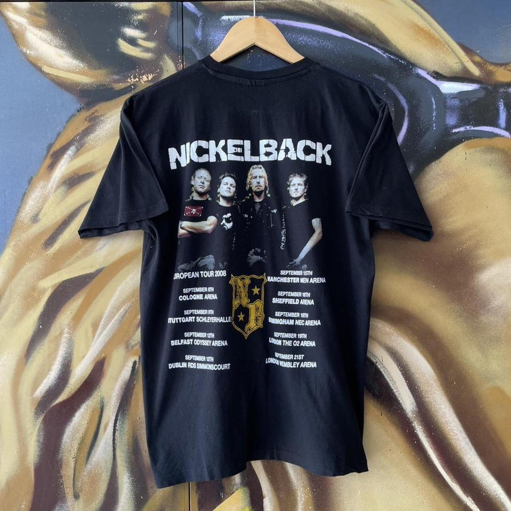 2008 Nickleback European Tour Graphic Tee