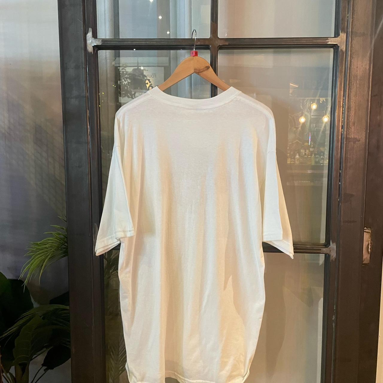 1224G18P - Vintage Retro Essential Deadstock White Brava Football Graphic Print Top Tee T-shirt #90s #graphic #top #football #soccer