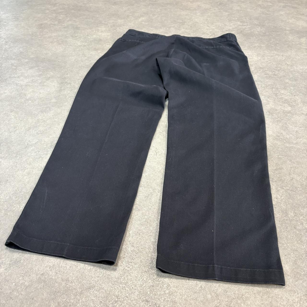 BR1912ZO-U - Vintage retro essential Black Dickies 874 Straight Leg Trousers pants casual workwear #skater #utility #workwear #straightleg #dickies