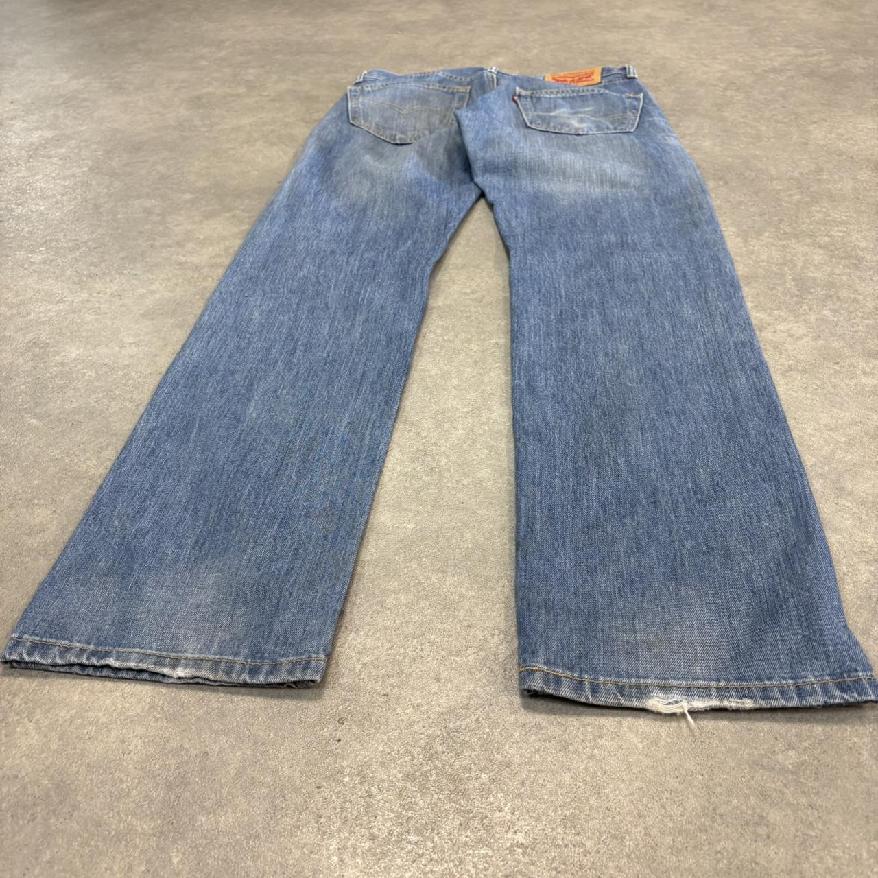 Vintage Levi’s 501 Jeans Mens 32x32 Denim Blue Wash Trousers Skate Western Cowboy USA