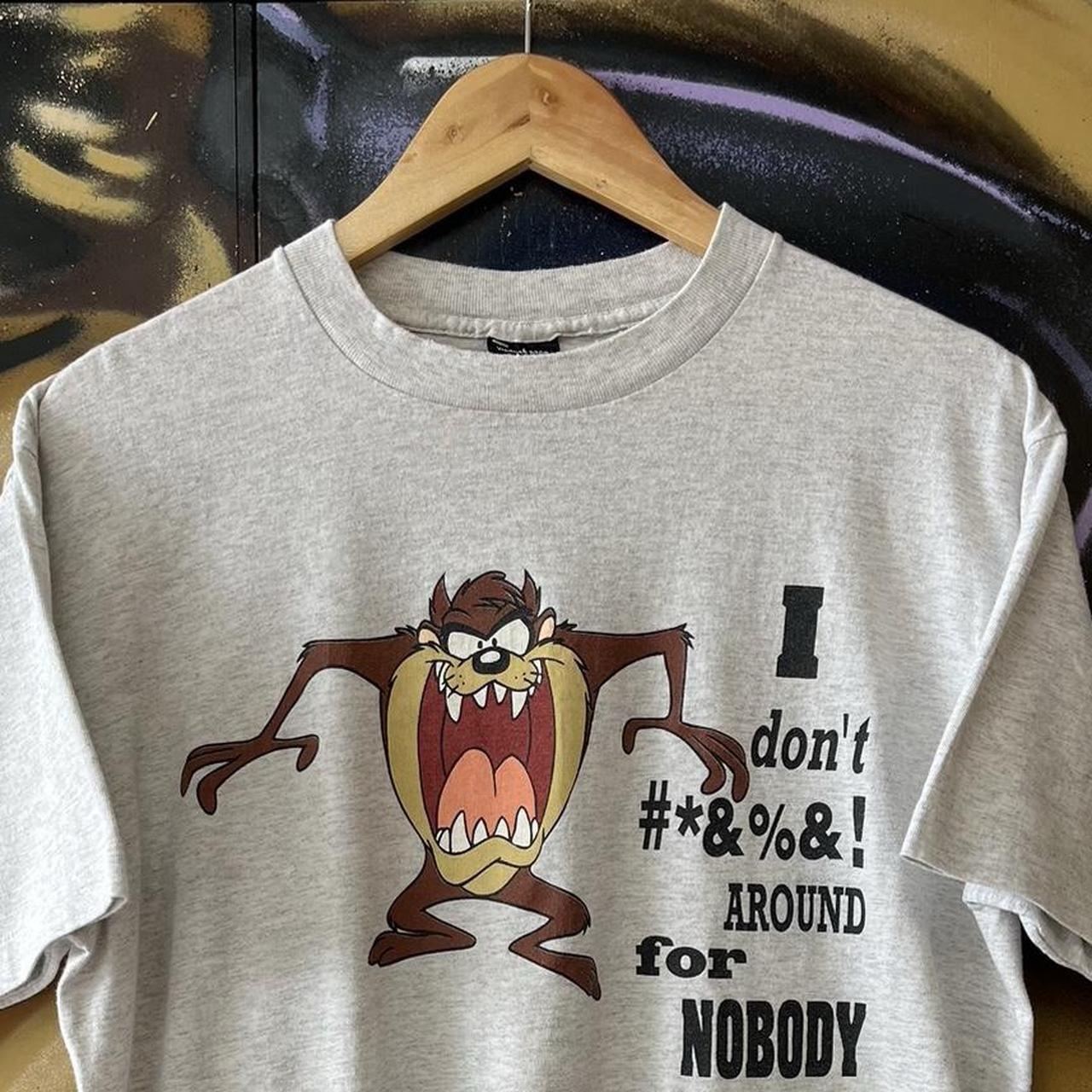 Vintage 1995 Taz Tasmanian Devil Warner Bros Graphic Tee