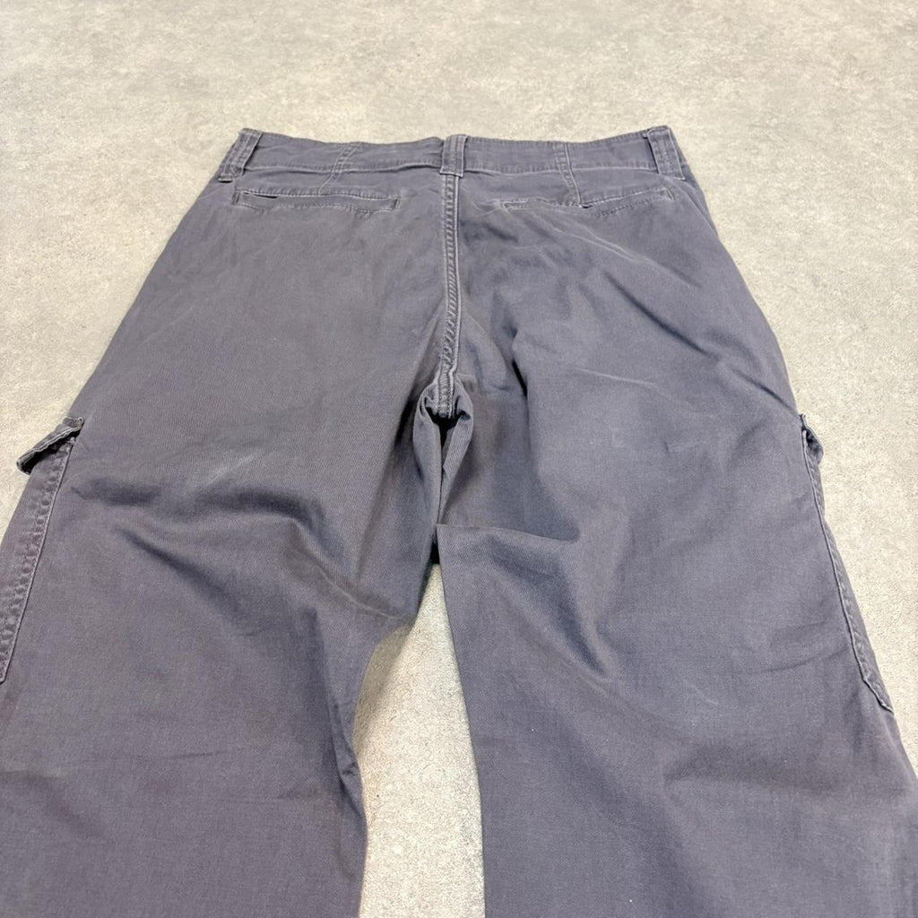 BR2701DW-U - Vintage retro essential  Grey Wrangler carpenter cargo Trousers pants casual workwear #skater #utility #workwear #carpenter #wrangler