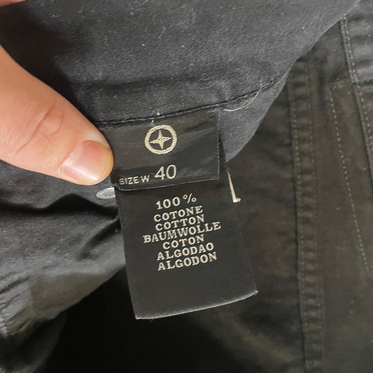 Stone Island Black Trousers