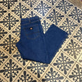 TRW500F - Vintage retro essential  Dickies Blue Wash Denim Jeans Trousers pants #denim #straightleg #dickies #jeans