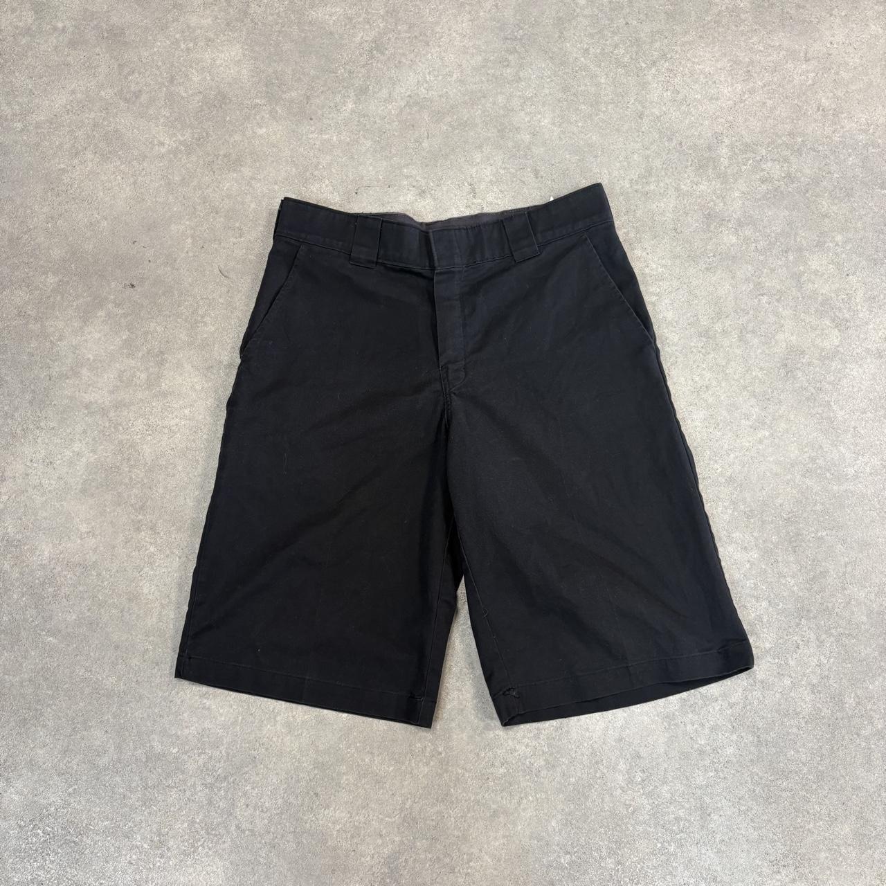 Vintage Dickies Jorts Mens 32” Black Workwear Shorts Baggy Wide Leg Skate Surf Hip Hop 00s Y2K