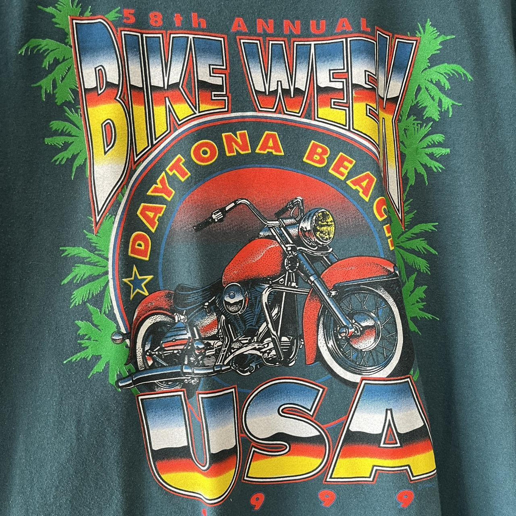 1999 Daytona Bike Week Graphic Single Stitch Tee