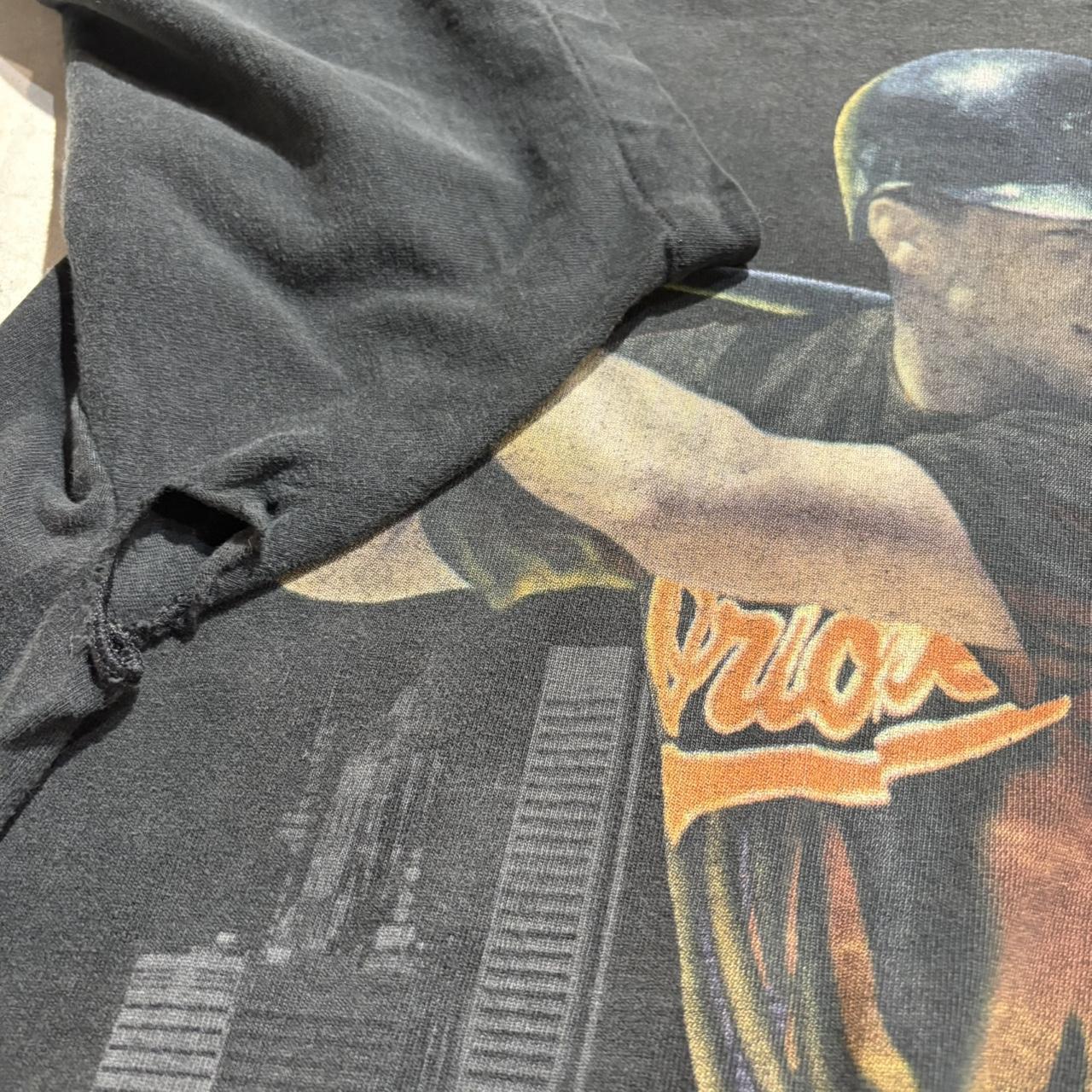 TEE69P1 - Vintage Retro Essential Black MLB Cal Ripken Baltimore Orioles Single Stitch Graphic Print Top Tee T-shirt #90s #graphic #top #essential #basic