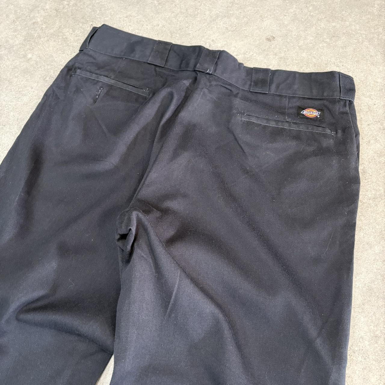 BR1011BB-U - Vintage retro Essential Black Dickies Trousers pants casual workwear #skater #utility #workwear #dickies #straightleg
