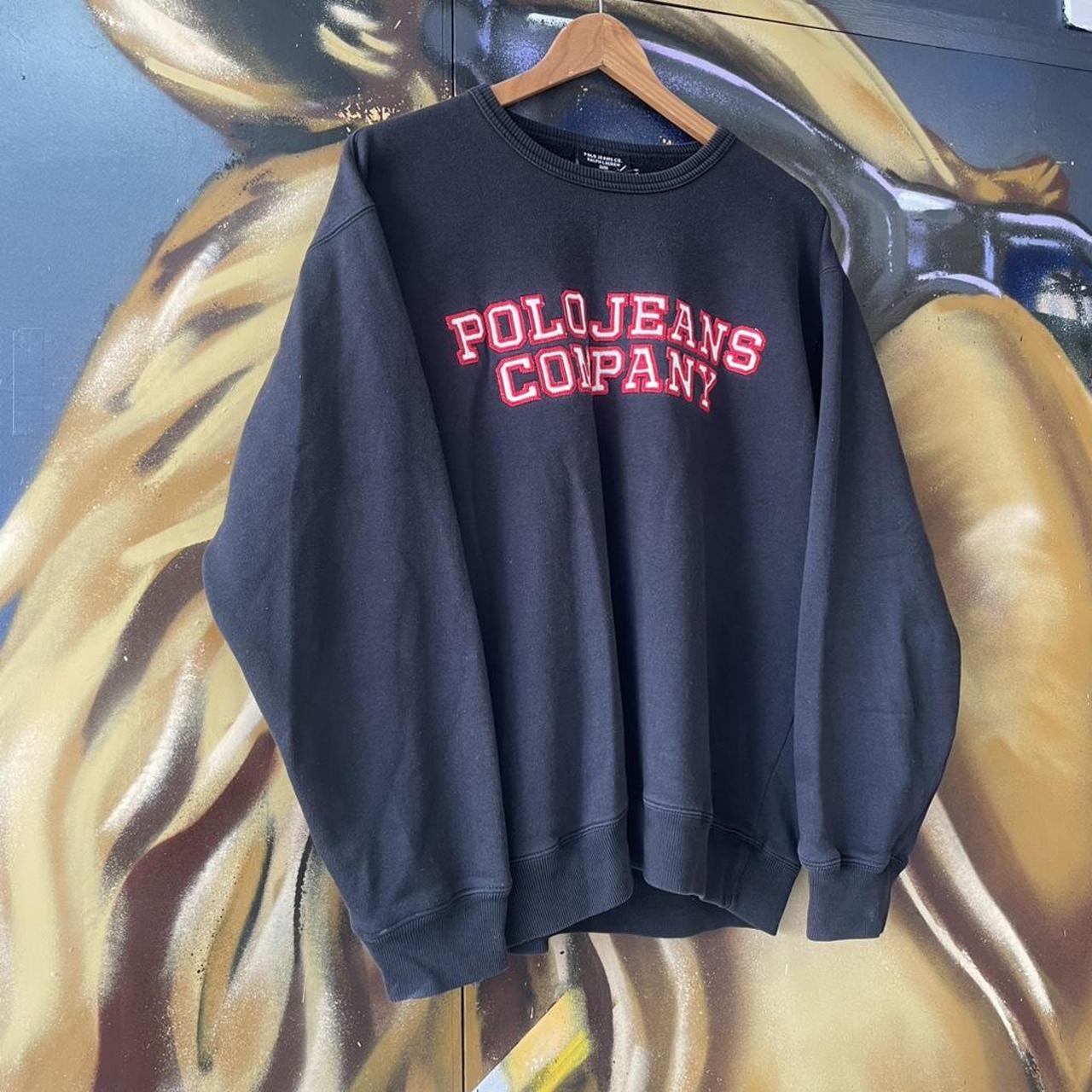 RL Polo Jeans Co Spellout Crewneck Sweatshirt