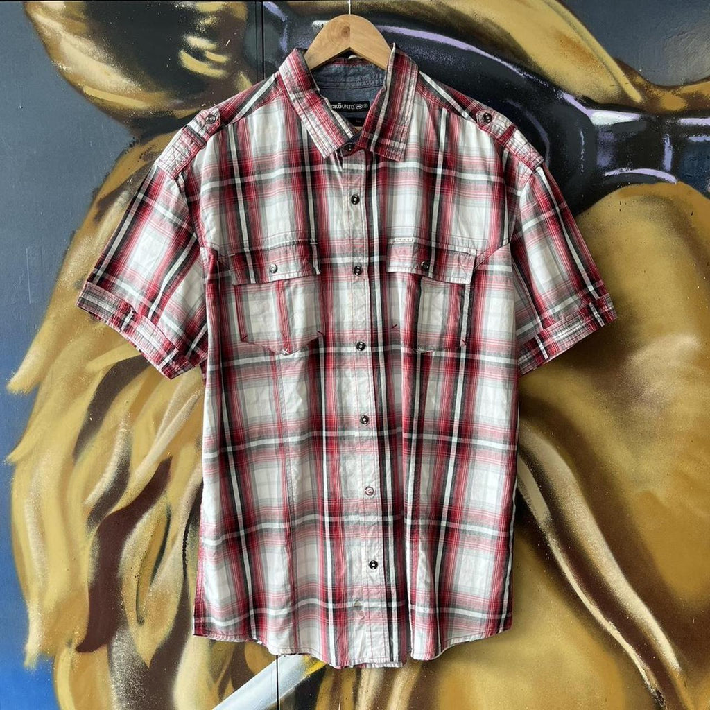 Y2K Ecko Check Short Sleeve Shirt