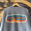 Vintage Ripcurl Sweatshirt Mens XL Light Blue Colourful Box Logo Pullover Jumper Top Surf 90s Y2K 00s