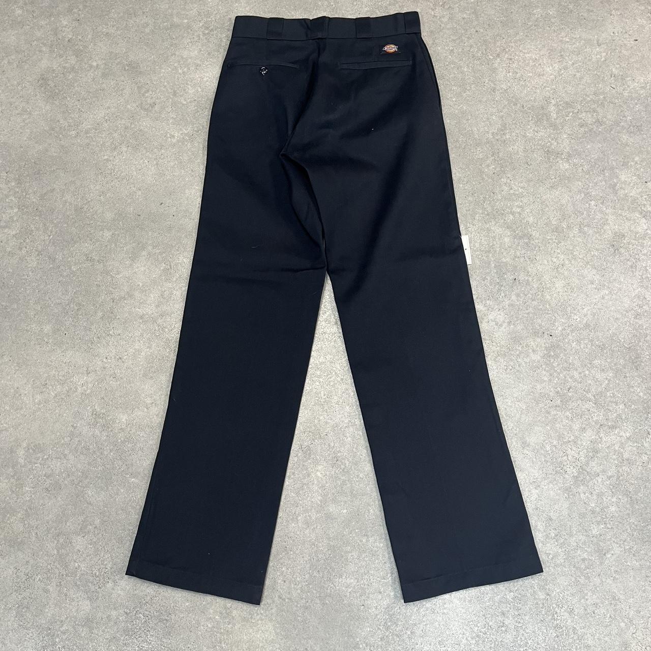 Dickies Black Chino Skater Trousers Workwear Pants