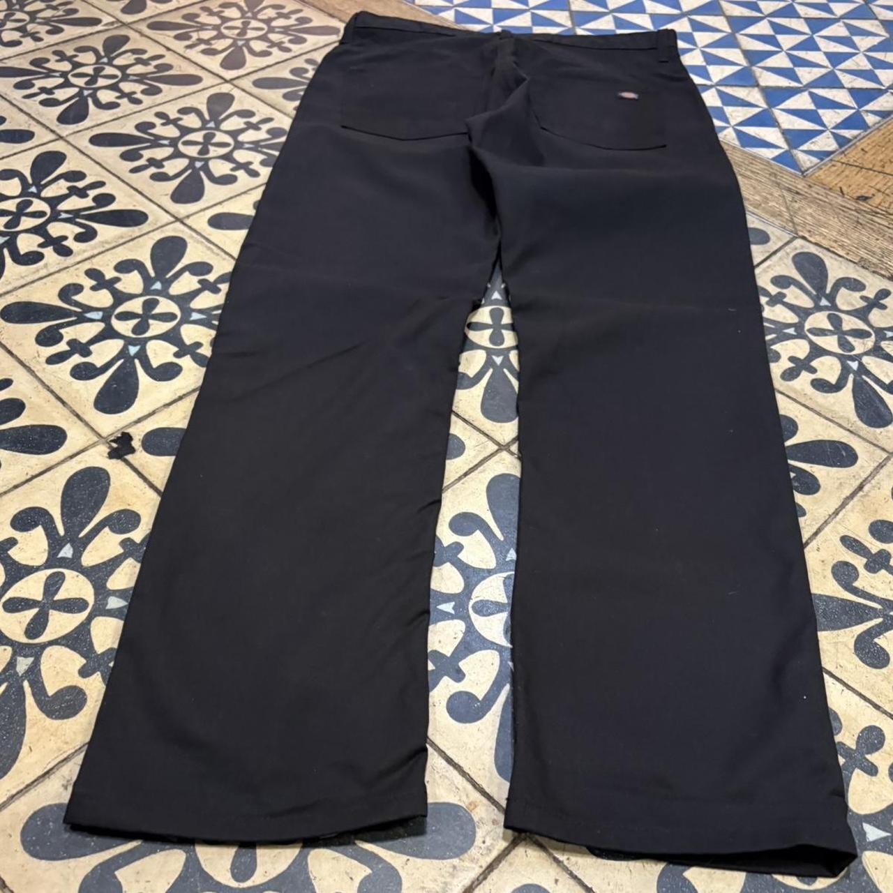 BR1011DH-F - Vintage retro essential Black Dickies Straight Leg Trousers pants casual workwear #skater #utility #workwear #straightleg #dickies