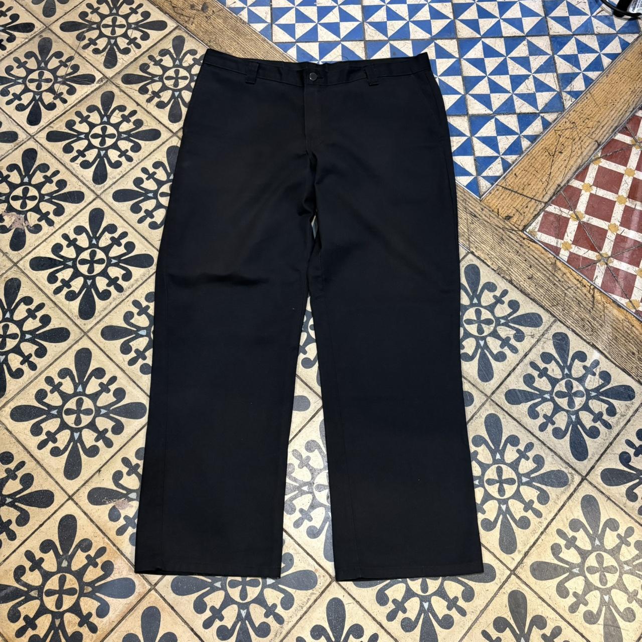 TRW470F-P - Vintage retro essential Black Dickies Trousers pants casual workwear #skater #utility #workwear #carpenter #dickies