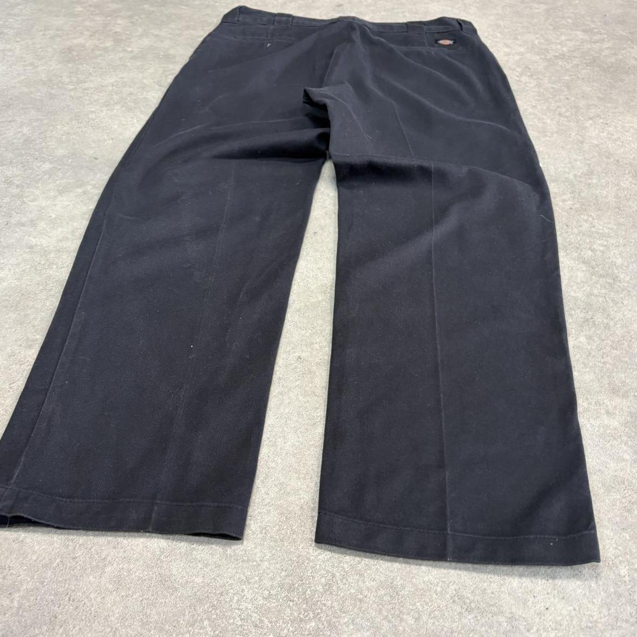 BR1011AQ-U - Vintage retro essential  Black Dickies Straight Leg Trousers pants casual workwear #skater #utility #workwear #straightleg #dickies