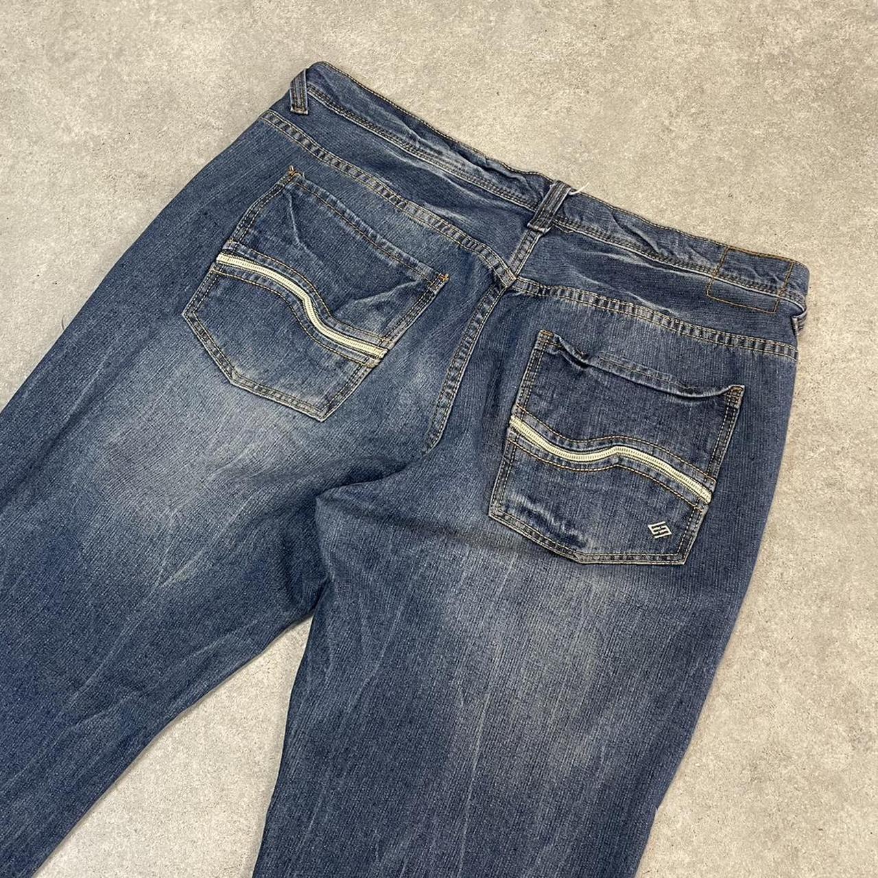 Enyce Baggy Y2K Hiphop Dark Wash Denim Jeans