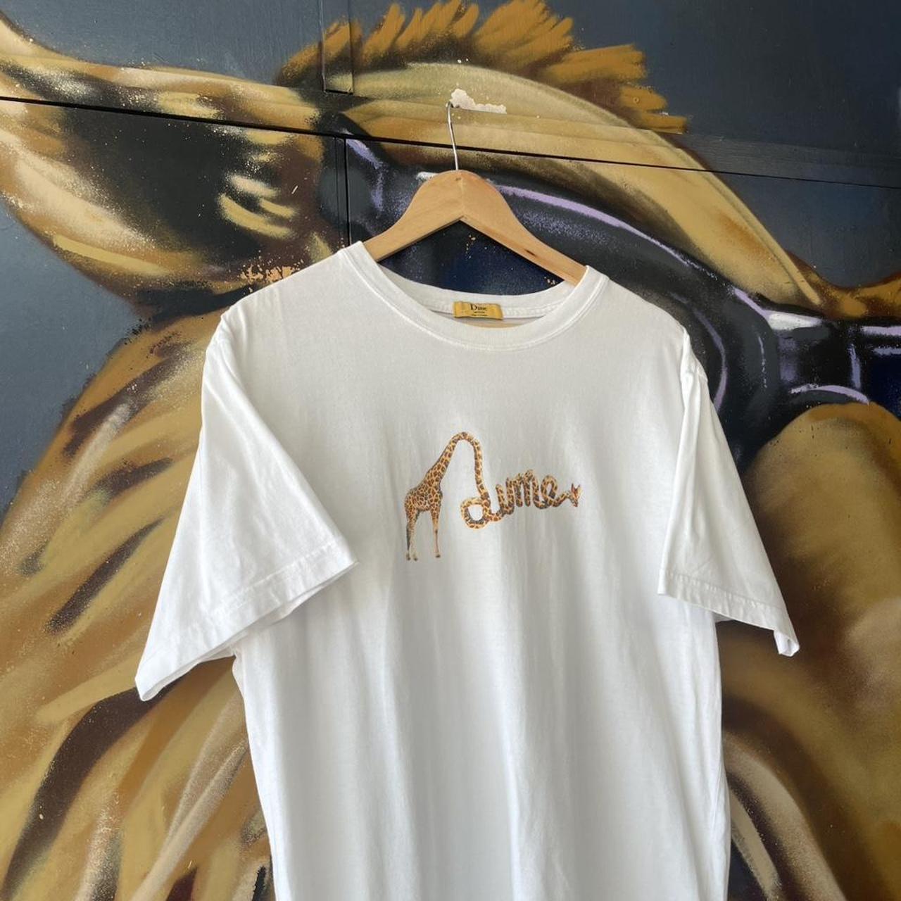 Dime Giraffe Spellout Graphic Tee