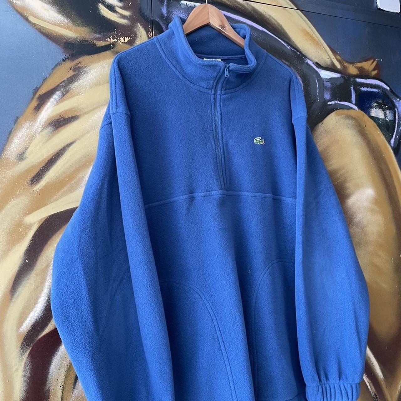 Lacoste Essential Quarter Zip Fleece Sweatshirt