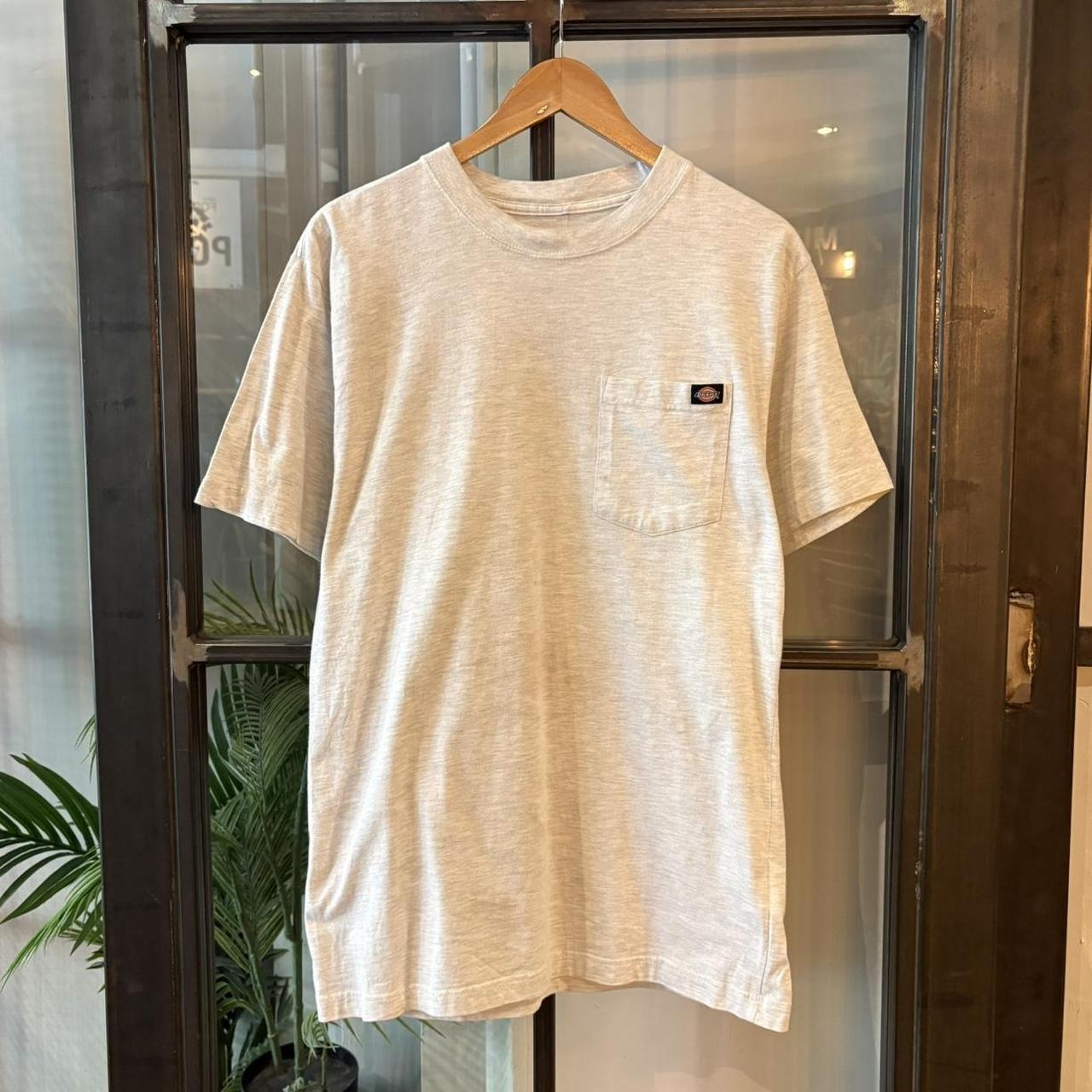 Vintage Dickies T Shirt Mens M Black Pocket Logo Essential Streetwear Skate Tee Top 90s Y2K 2000s