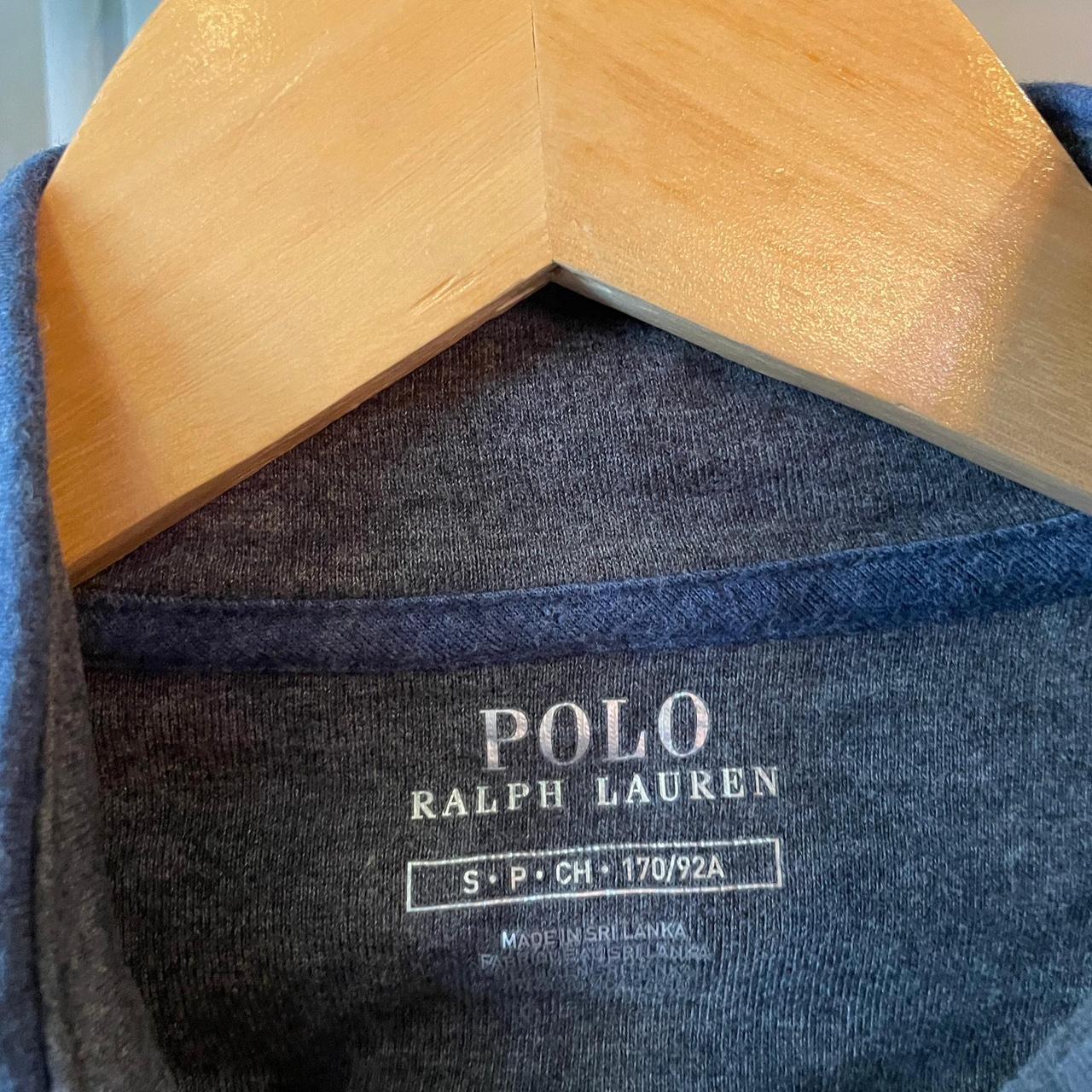 0325D65F - Vintage Retro Essential Blue Polo Ralph Lauren plain 1/4 zip fleece Jumper #oldmoney #smartcasual #fleece #preppy #poloralphlauren