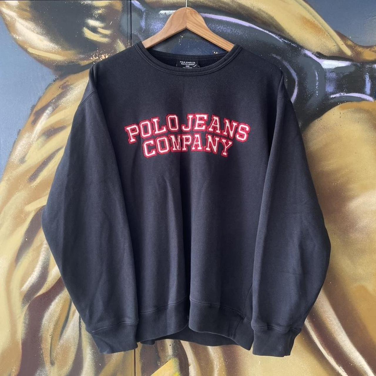 RL Polo Jeans Co Spellout Crewneck Sweatshirt