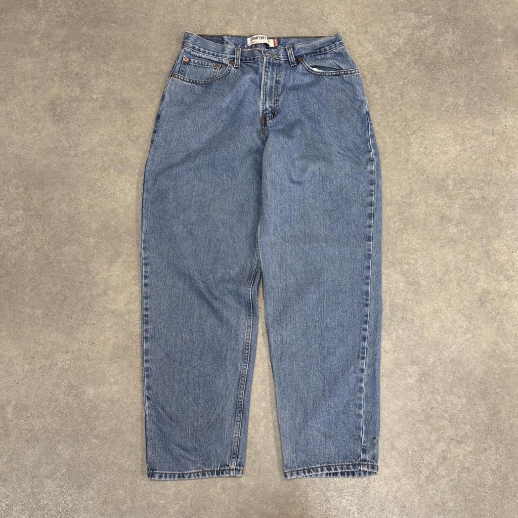 Vintage Blue Wash Levi’s 560 Jeans Mens 34” Loose Taper Comfort Fit Denim Trousers Skate Western Vintage Y2K 90s