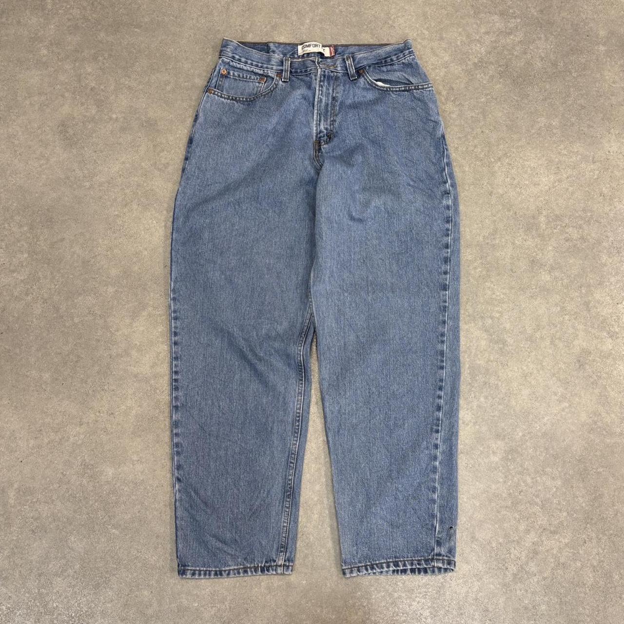 Vintage Blue Wash Levi’s 560 Jeans Mens 34” Loose Taper Comfort Fit Denim Trousers Skate Western Vintage Y2K 90s