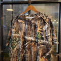 RTT138 - Vintage Retro essential RealTree Camouflage Khaki Green Brown Field Hunting graphic print Top T-Shirt Tee #hunting #utility #realtree #camo