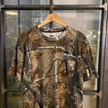 RTT244 - Vintage Retro essential RealTree Camouflage Khaki Green Brown Field Hunting graphic print Top T-Shirt Tee #hunting #realtree #camo #utility