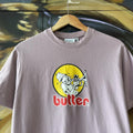 Butter Goods T Shirt Mens Small Purple Graphic Logo Music Jazz Trumpet Skate Streetwear Tee Top Y2K