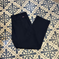 BR1011DW-P - Vintage retro essential Black Dickies Straight Leg Trousers pants casual workwear with elasticated waistband #skater #utility #workwear #straightleg #dickies