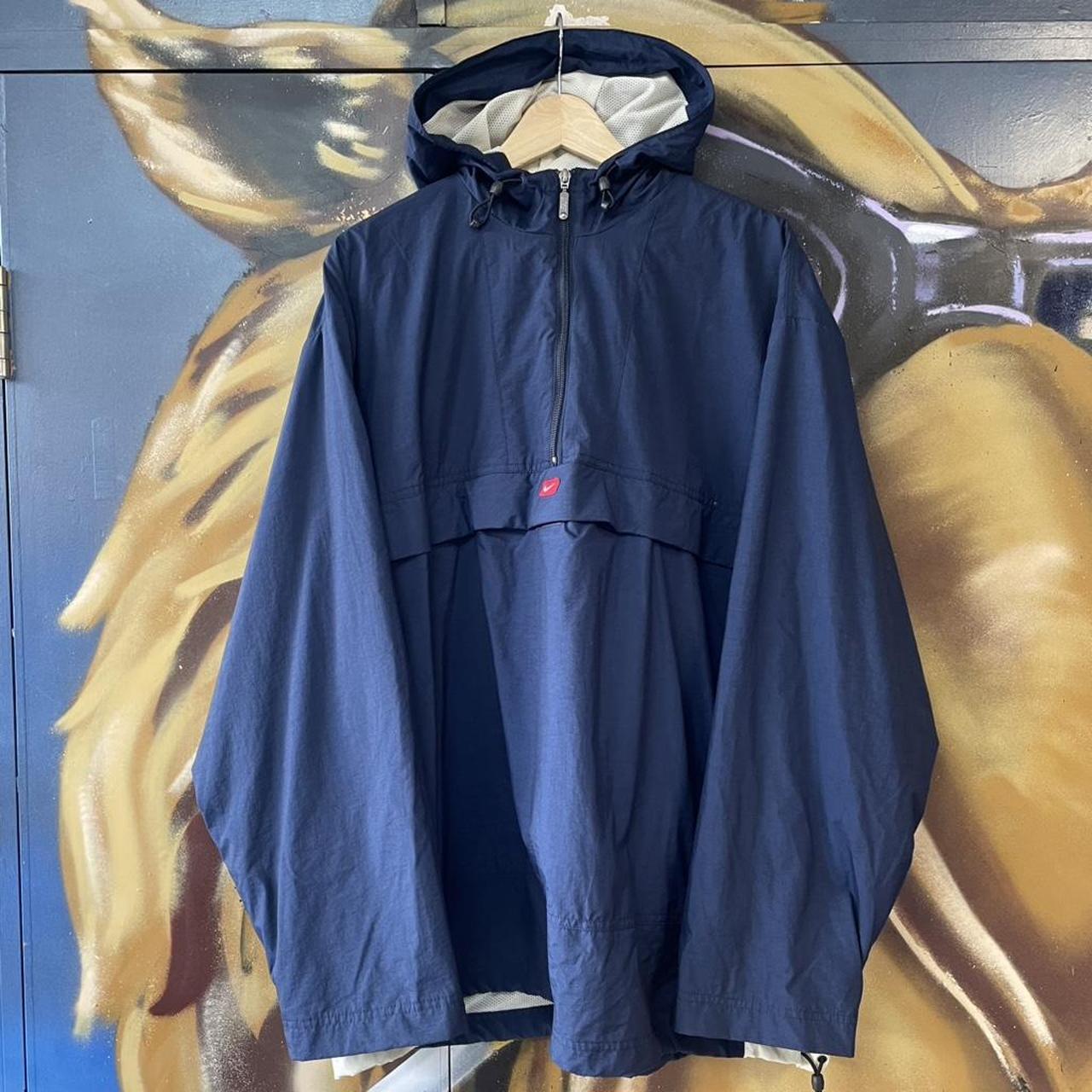 Nike Quarter Zip Pullover Rain Jacket