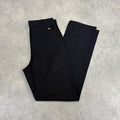 BR1912AAD-U - Vintage retro essential Black Dickies 874 Straight Leg Trousers pants casual workwear #skater #utility #workwear #straightleg #dickies