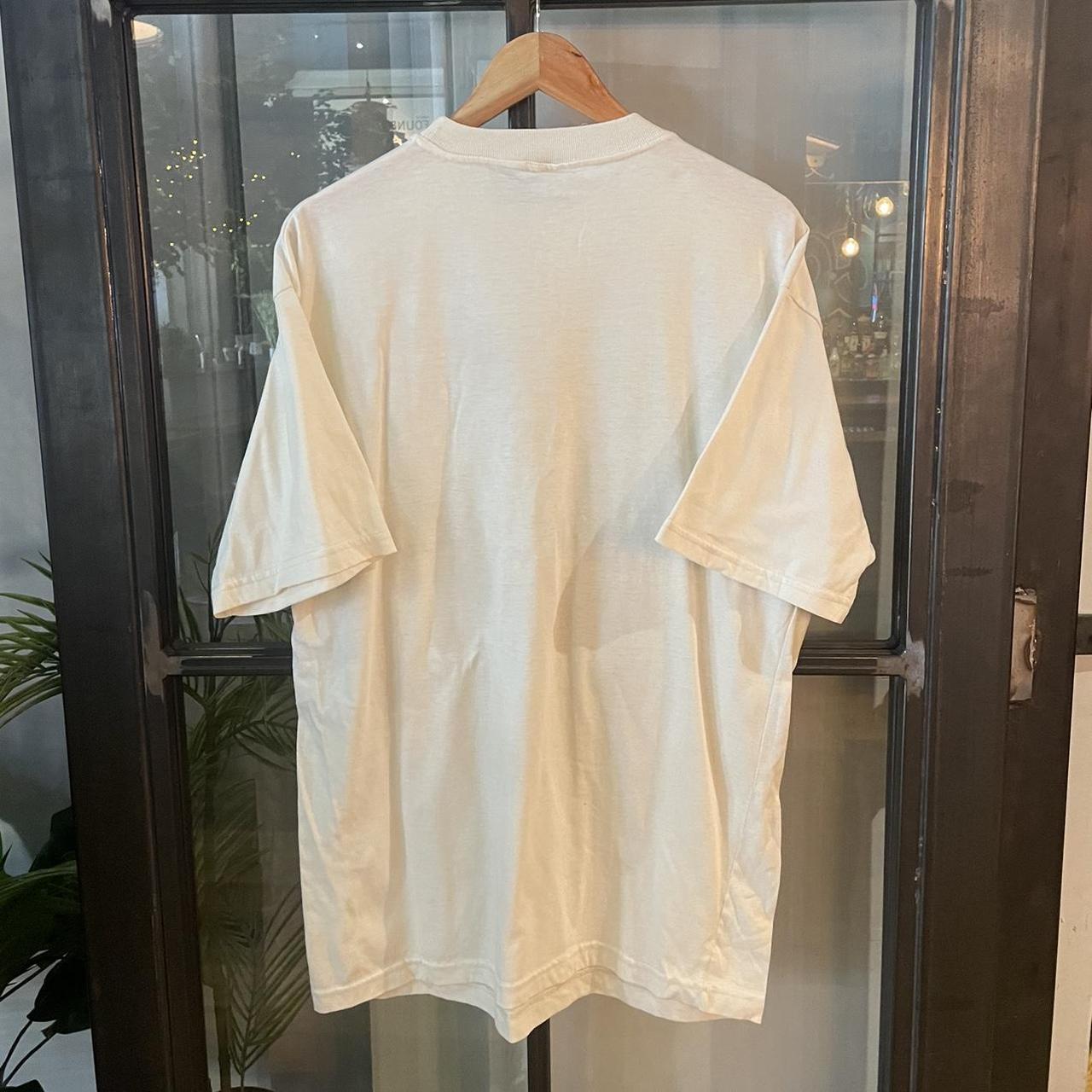 TEE00B - Vintage Retro Essential Barbados Cream Graphic Print Top Tee T-shirt #90s #graphic #top #essential #barbados