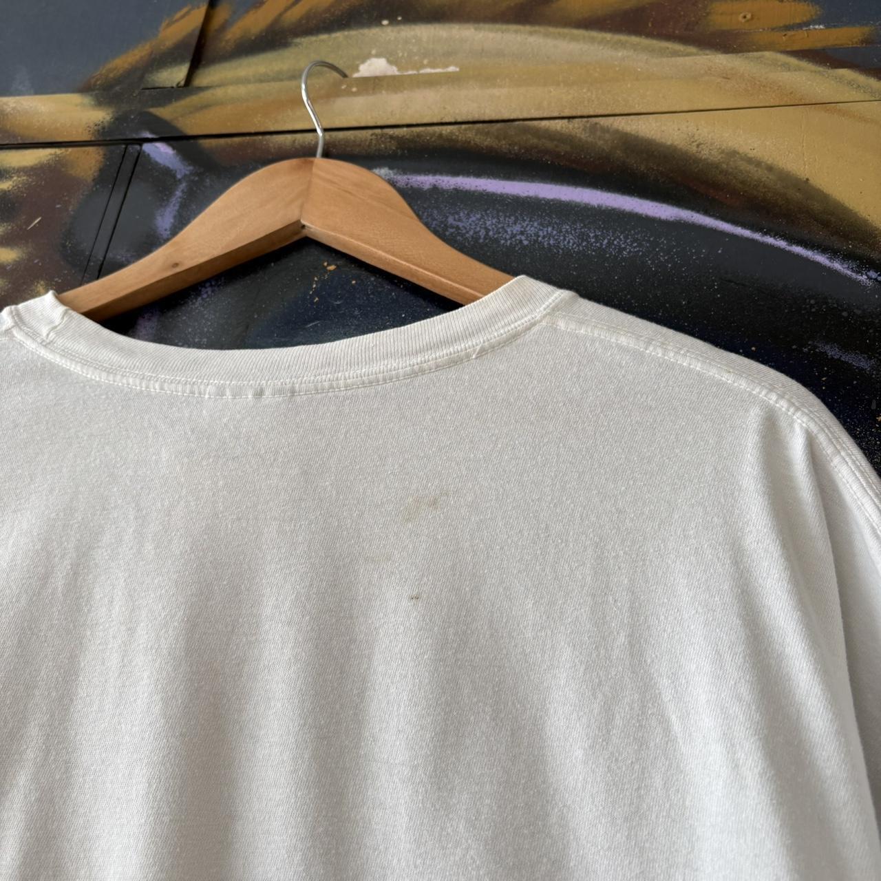 Vintage Mohawk T Shirt Tee Mens XL White Cartoon Graphic Print Promo Advertising 2006 Top 90s Y2K