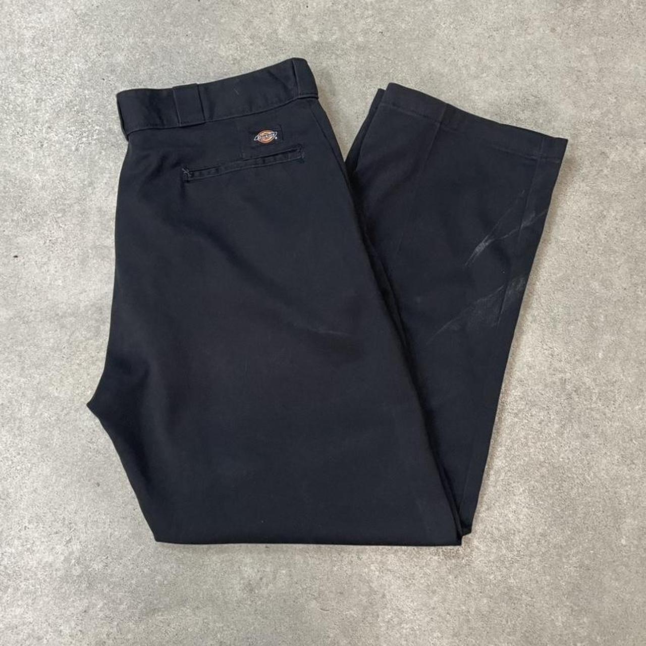 Dickies 874 Black Chino Skater Trousers Workwear Pants