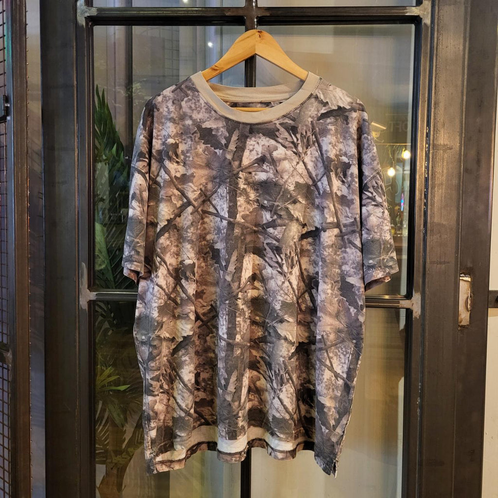RTT002 - Vintage Retro essential adult mens RealTree Camouflage Khaki Green Brown Field Hunting graphic print Top T-Shirt Tee #realtree #utility #camo #hunting