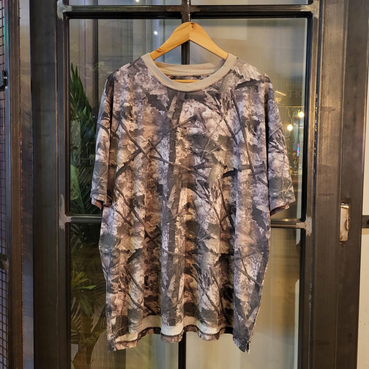 RTT002 - Vintage Retro essential adult mens RealTree Camouflage Khaki Green Brown Field Hunting graphic print Top T-Shirt Tee #realtree #utility #camo #hunting