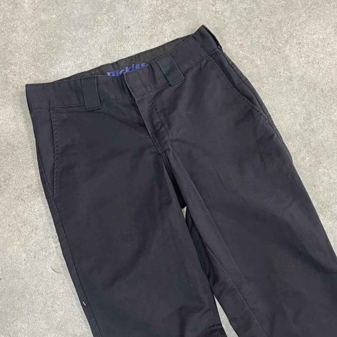 Dickies Black Chino Skater Trousers Workwear Pants