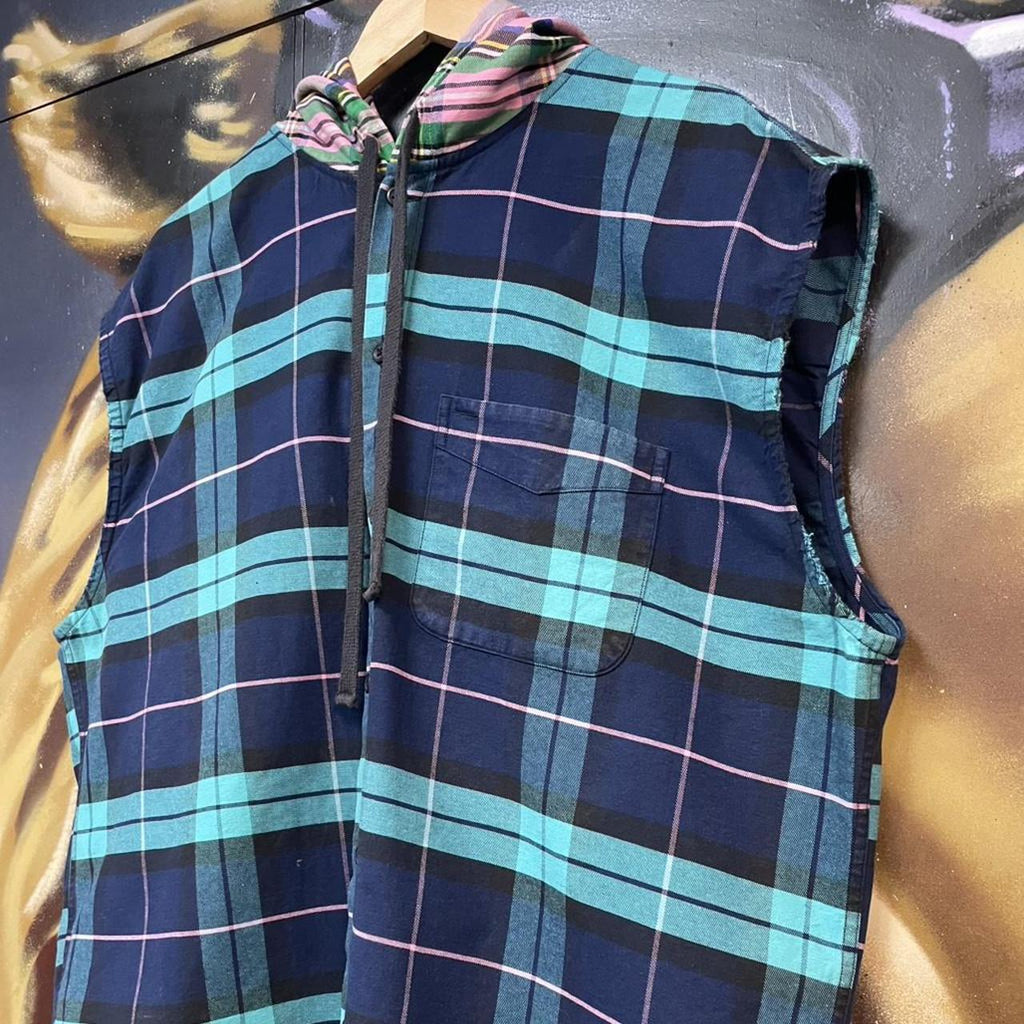 Tommy Hilfiger x Lewis Hamilton Check Sleeveless Shirt