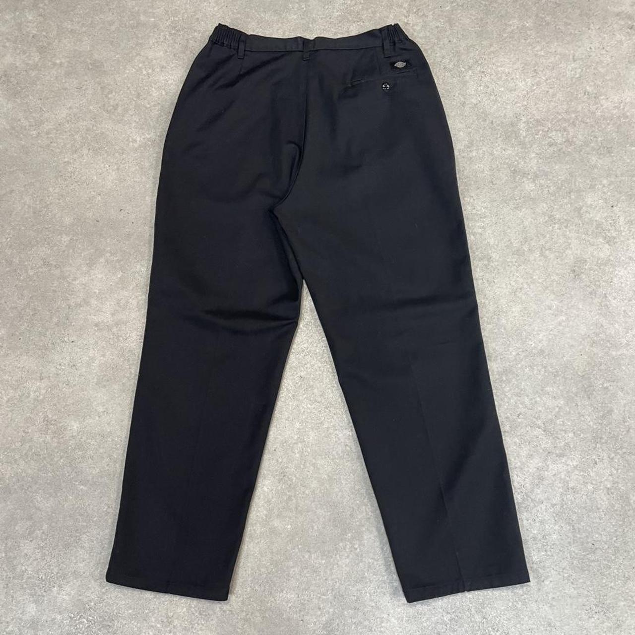 Dickies Black Chino Skater Trousers Workwear Pants