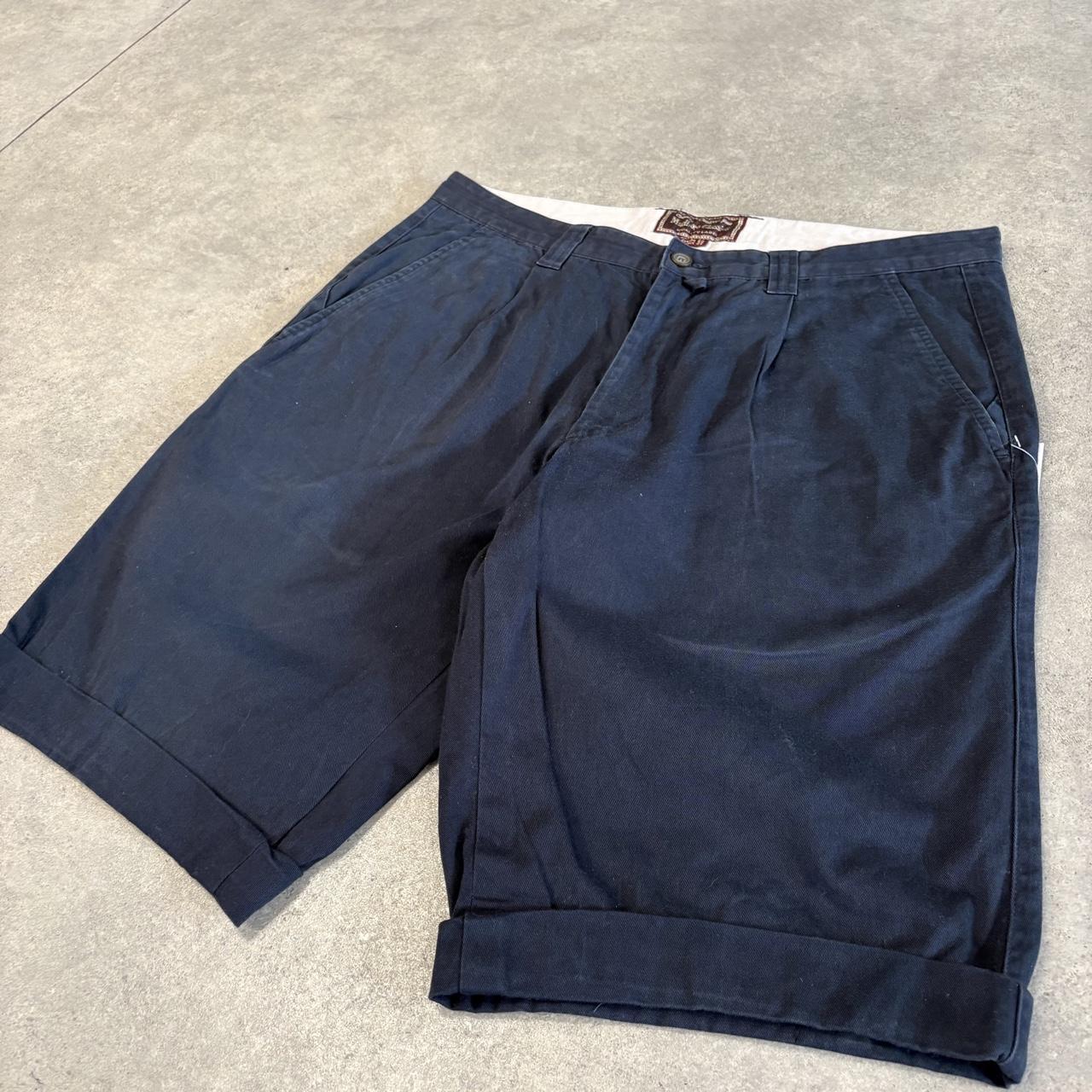 Vintage Marlboro Classics Shorts Mens Pleated Shorts Leg Preppy Old Money Smart Casual 90s 00s Y2K