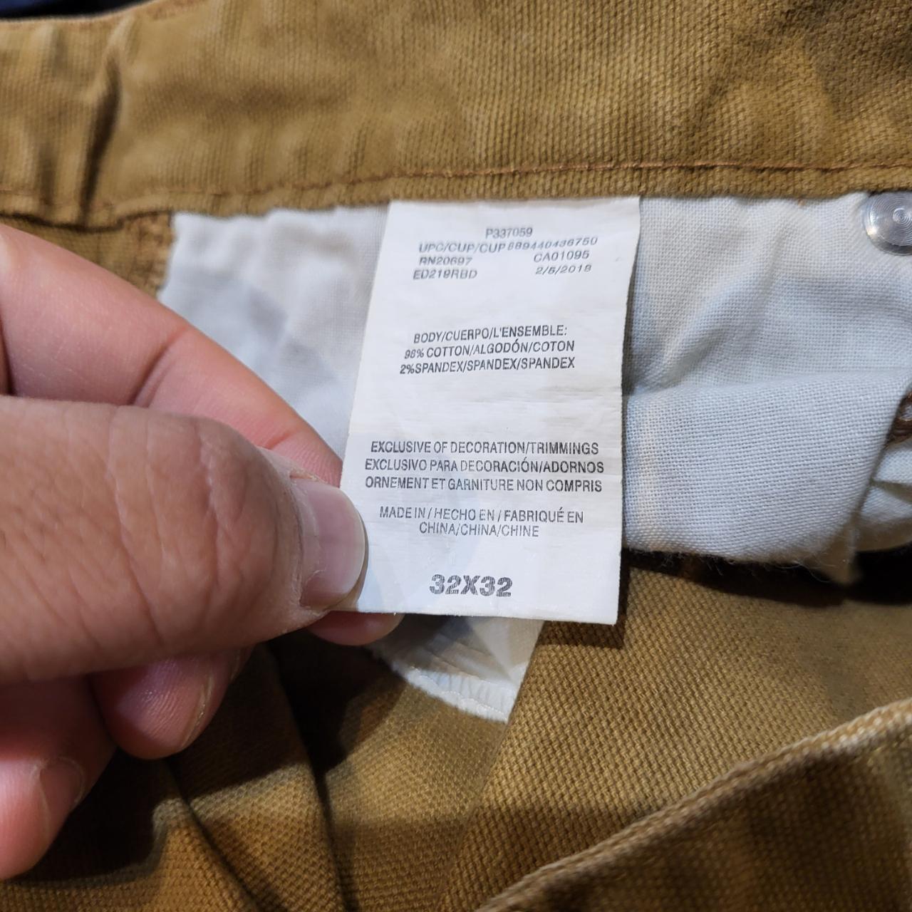 TRW110BR - Vintage retro essential Carhartt Tan Brown carpenter Trousers pants casual workwear #skater #utility #workwear #carpenter #carhartt
