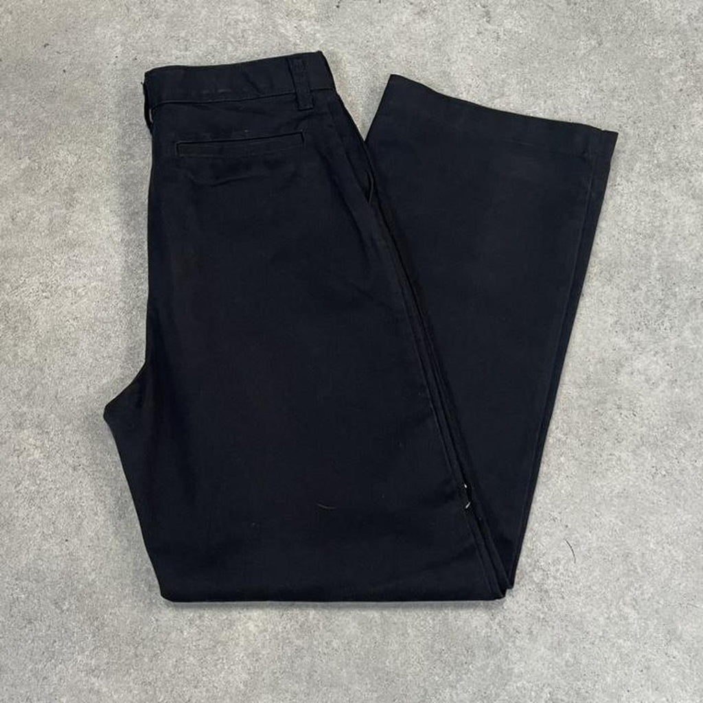 Dickies Black Chino Skater Trousers Workwear Pants