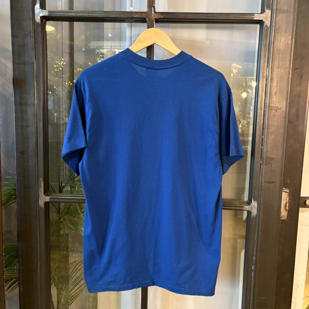 0425A61F - Vintage Retro Essential Blue Seattle Pilots MLB Baseball 90s Logo 7 Tag Single Stitch Top Tee T-shirt #90s #graphic #mlb #baseball #seattle